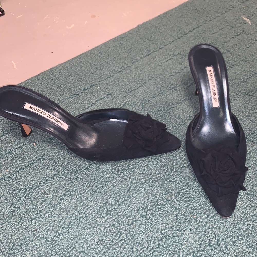 Manolo Blahnik mini heels